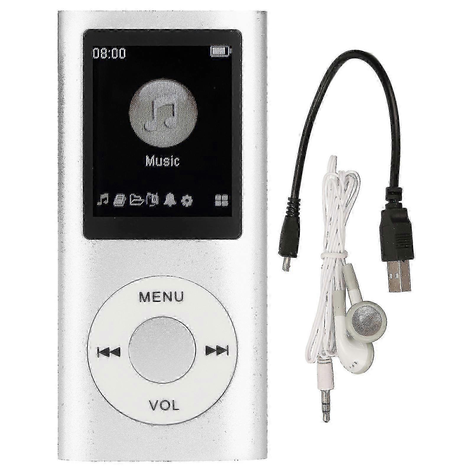 Portable MP3 player with 1.8 inch LCD screen and lossless sound