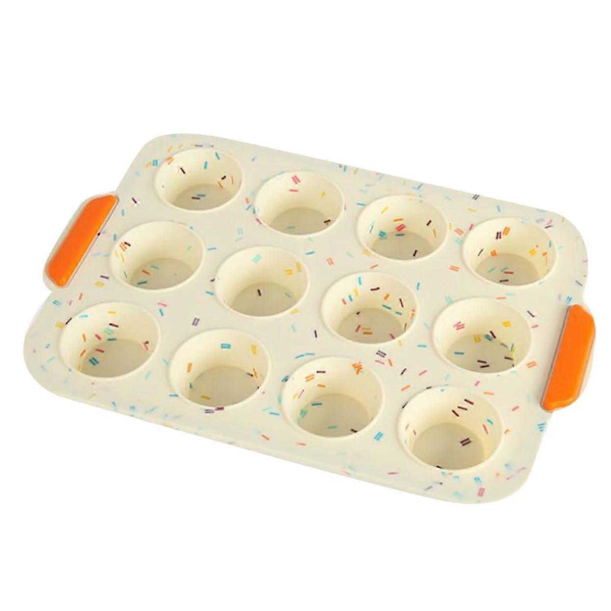 Bunny Silicone Cake Mold Non Stick Cartoon Shape for Baking Pudding Cookies Khaki