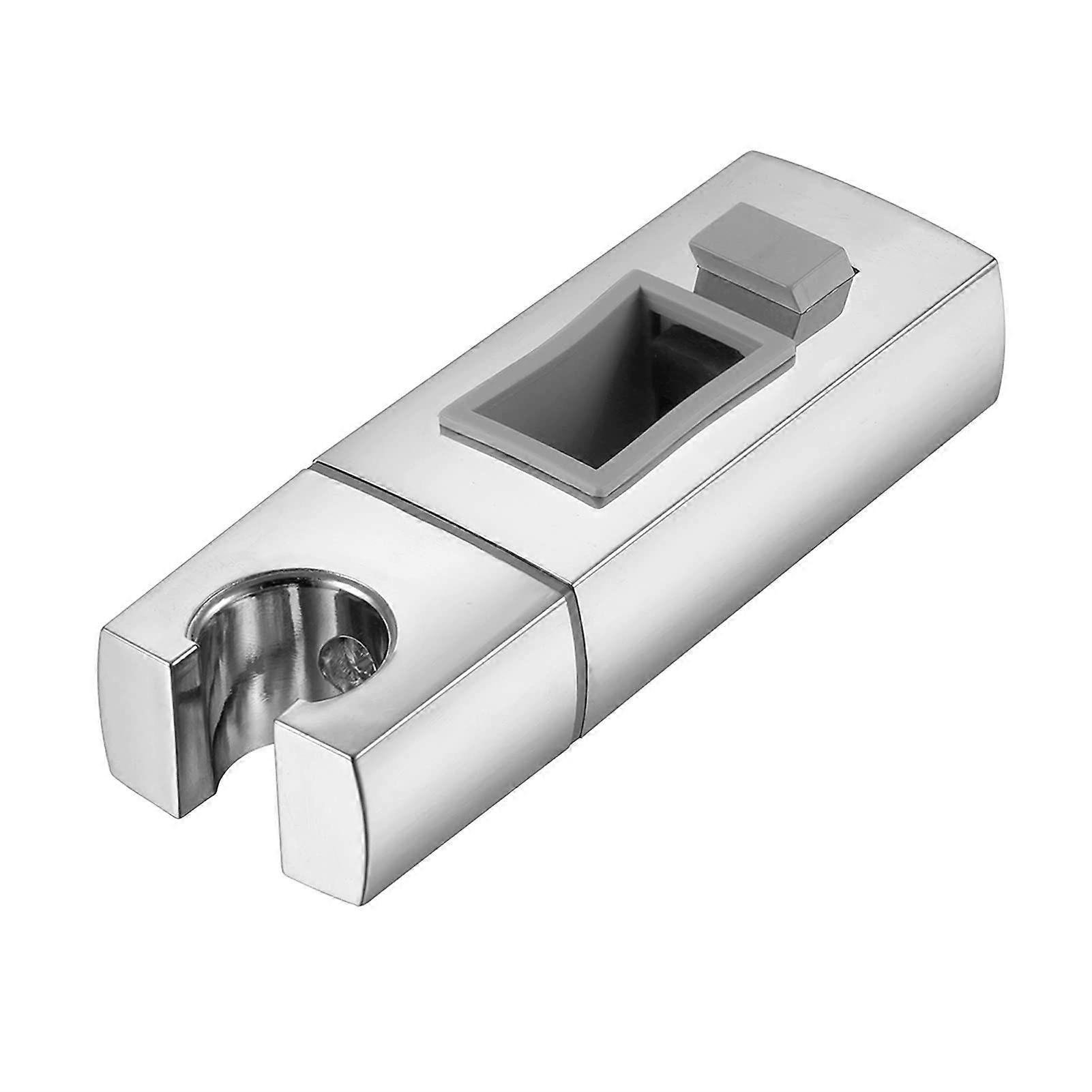 Hand Shower Holder Adjustable Bracket for 30x18mm Slide Bar Chrome Plated Replacement Mount