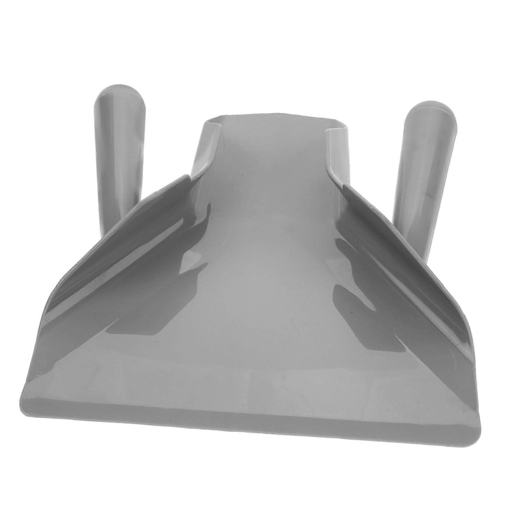 Popcorn Scoop with Ergonomic Double Handles for Fast Food Portioning, Fries, Snacks and Candy