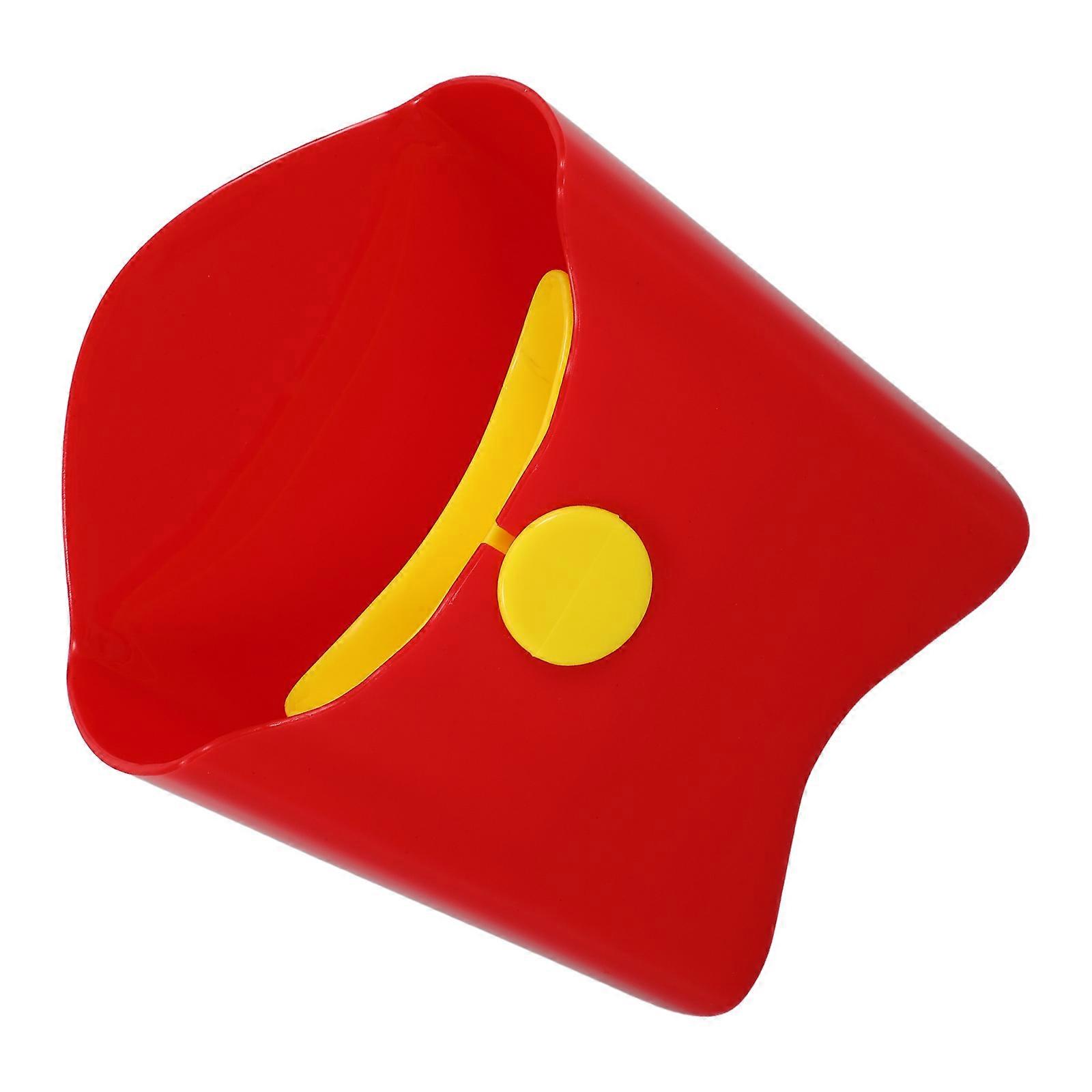 Red French Fry Cup for Storage Use Reusable Snack Container Holder