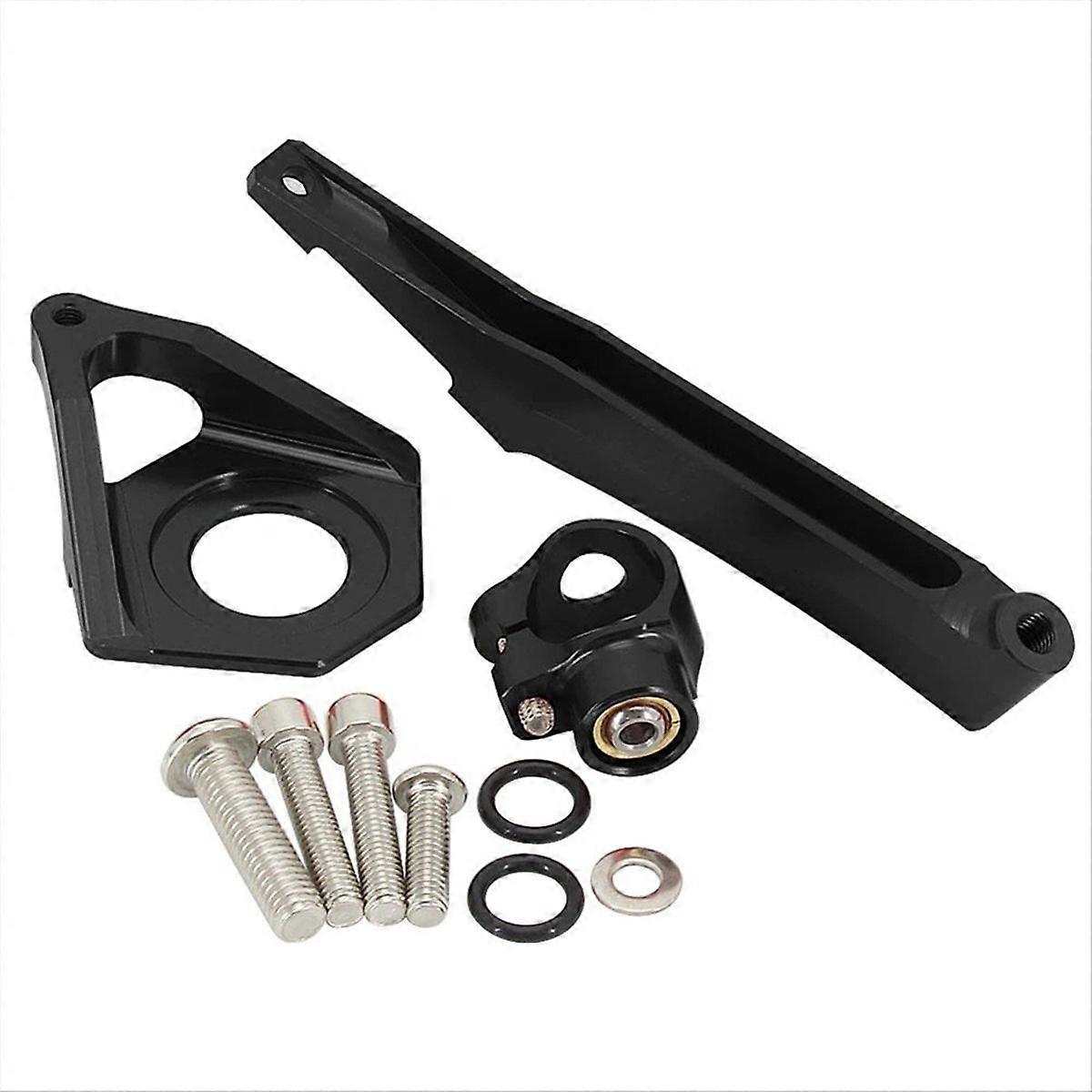 Steering Stabilizer Damper Mounting Bracket Kit for ,Black