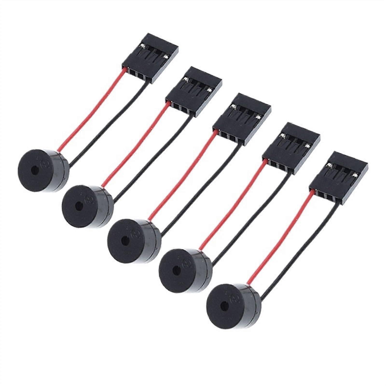 5PCS PC Motherboard Buzzer Mini Case Speaker with Clear Audible Alerts for BIOS Warning Alarm