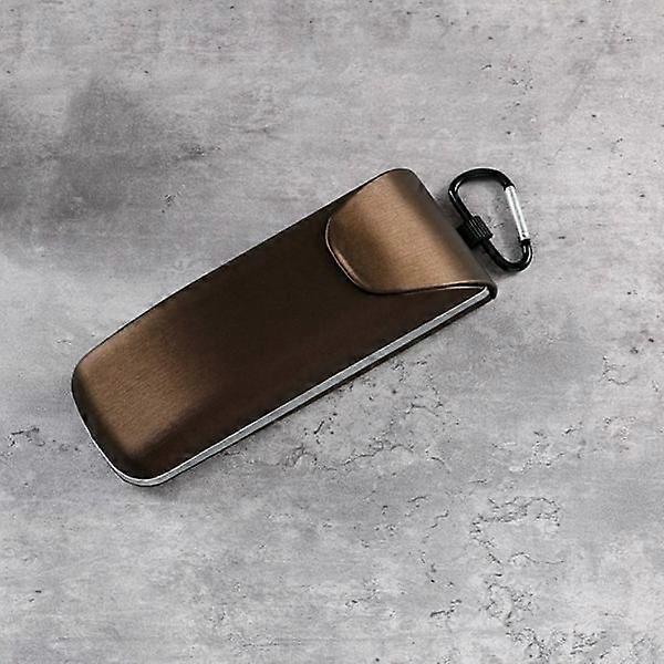 Glasses box Sunglasses case CASE - high quality coffee