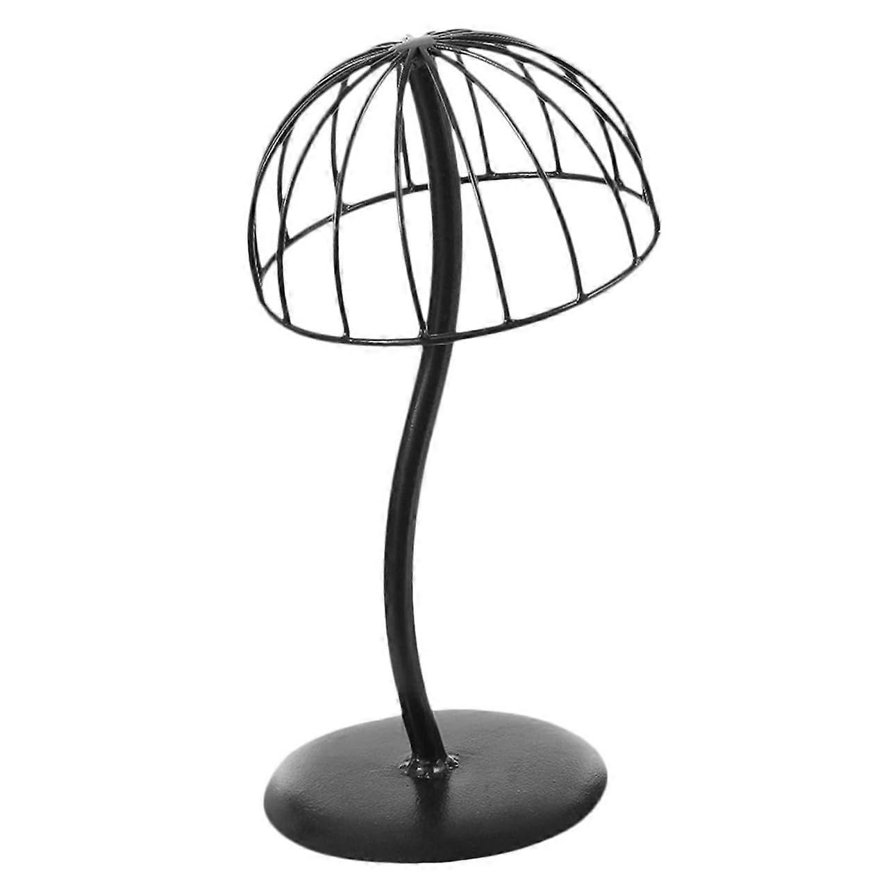 Metal Hat Rack Baseball Cap Organizer with Sturdy RustResistant Frame for Tabletop Display