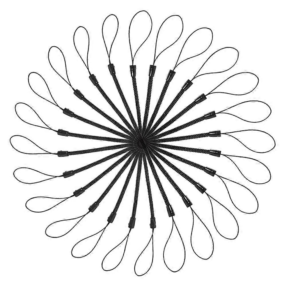 Anti-Lost Stylus Pen Tether with Retractable Spring Cord 15Pcs Pack