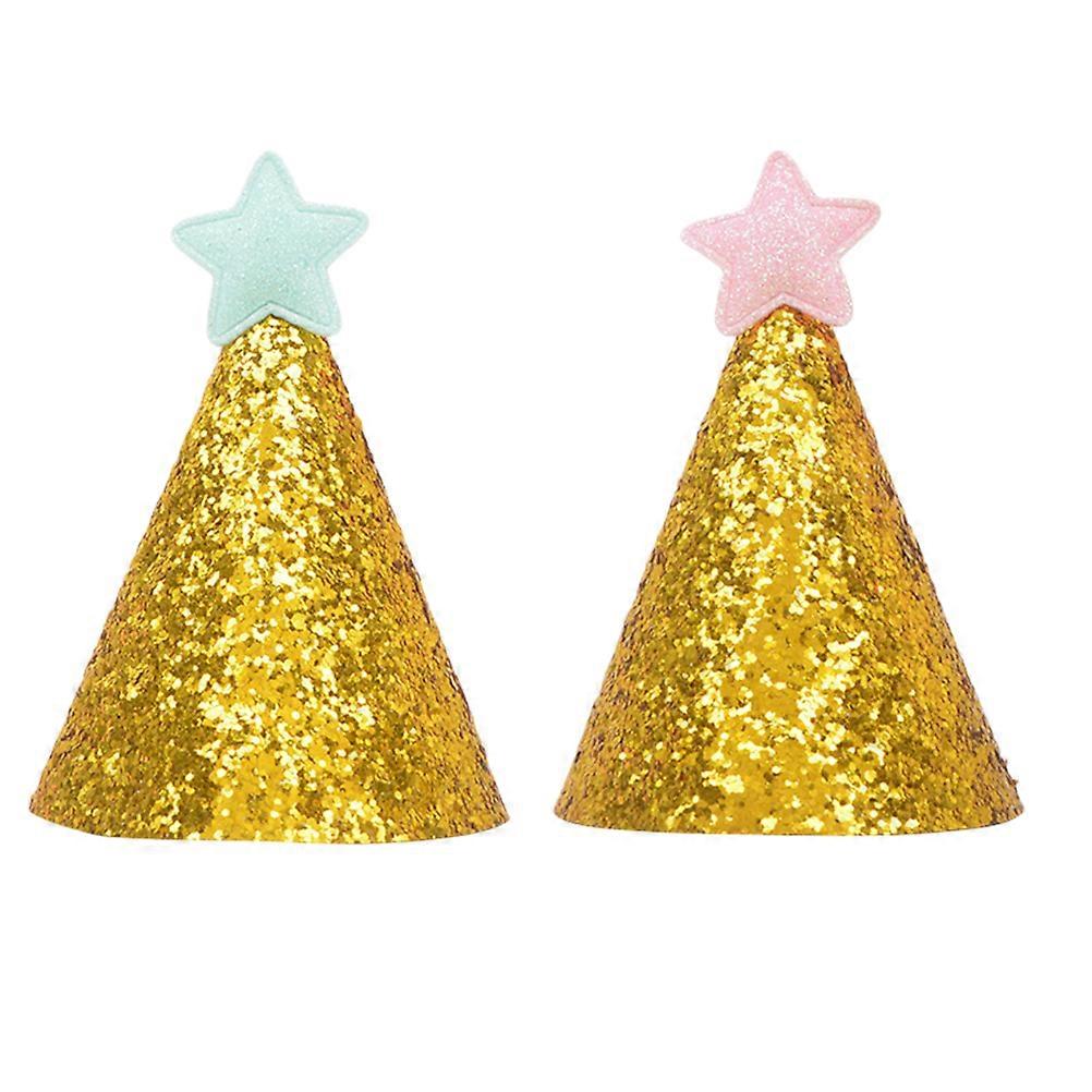 Children Birthday Hat Hats with Elastic Strap 18Pcs