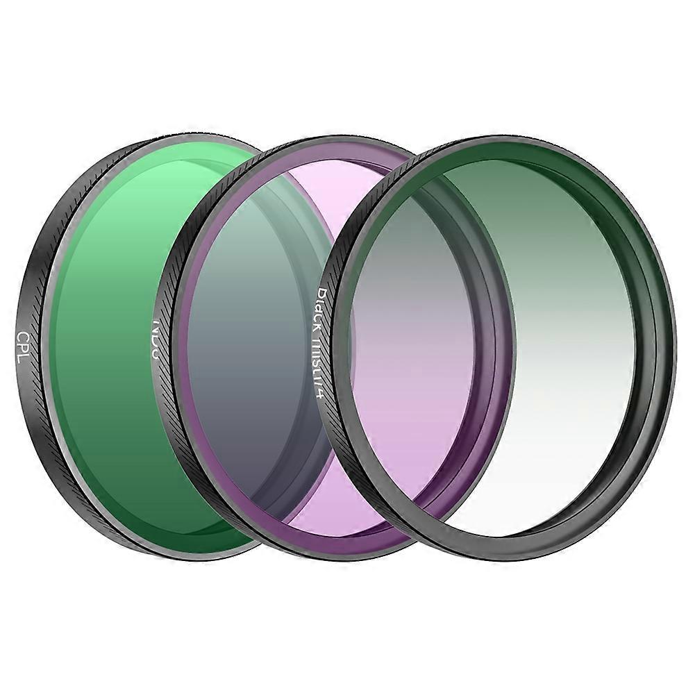 Sunnylife for DJI Osmo Action 6 Lens Filters CPL ND16 Filter Set Optical Glass Waterproof Lens Filter for DJI Osmo Action 6