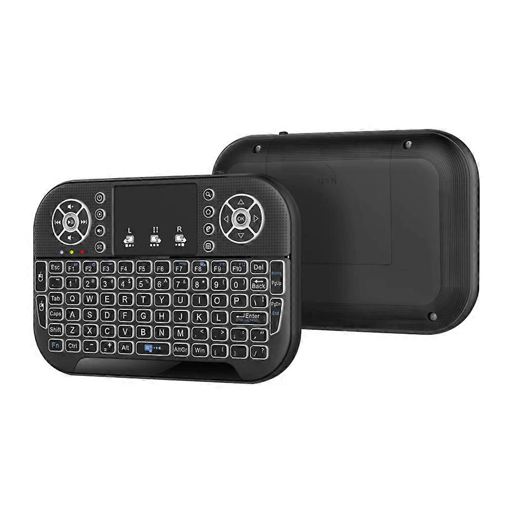 A8 Mini Bluetooth Keyboard 2.4G Dual Mode Handheld Fingerboard Backlit Mouse Touchpad Remote Control for Windows Android TV