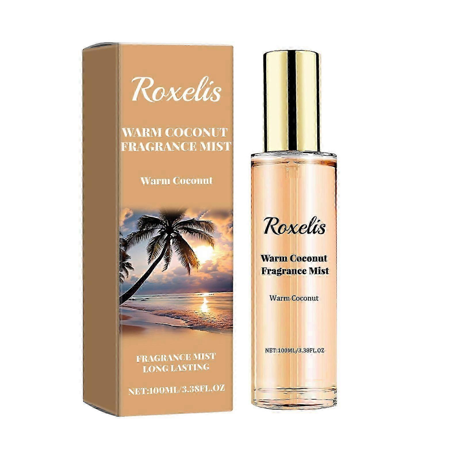 Coconut Fragrance Mist - Long-Lasting, Romantic, Tropical Scent for Memorable Dates 100ml