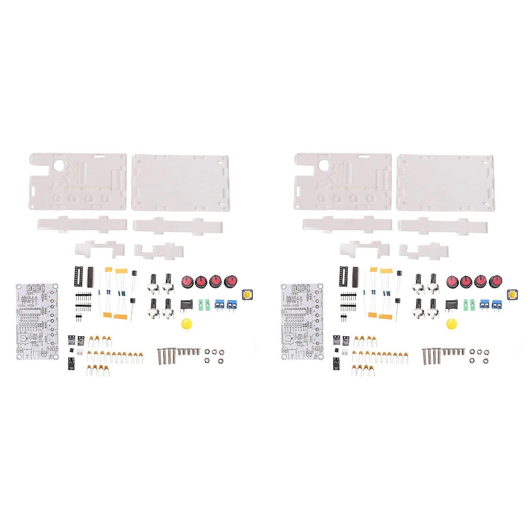 2X MAX038 Signal Generator DIY Kit 1Hz-20MHz Function Generator High-Speed Op-Amp Generator Sine/Rectangular/Sawtooth