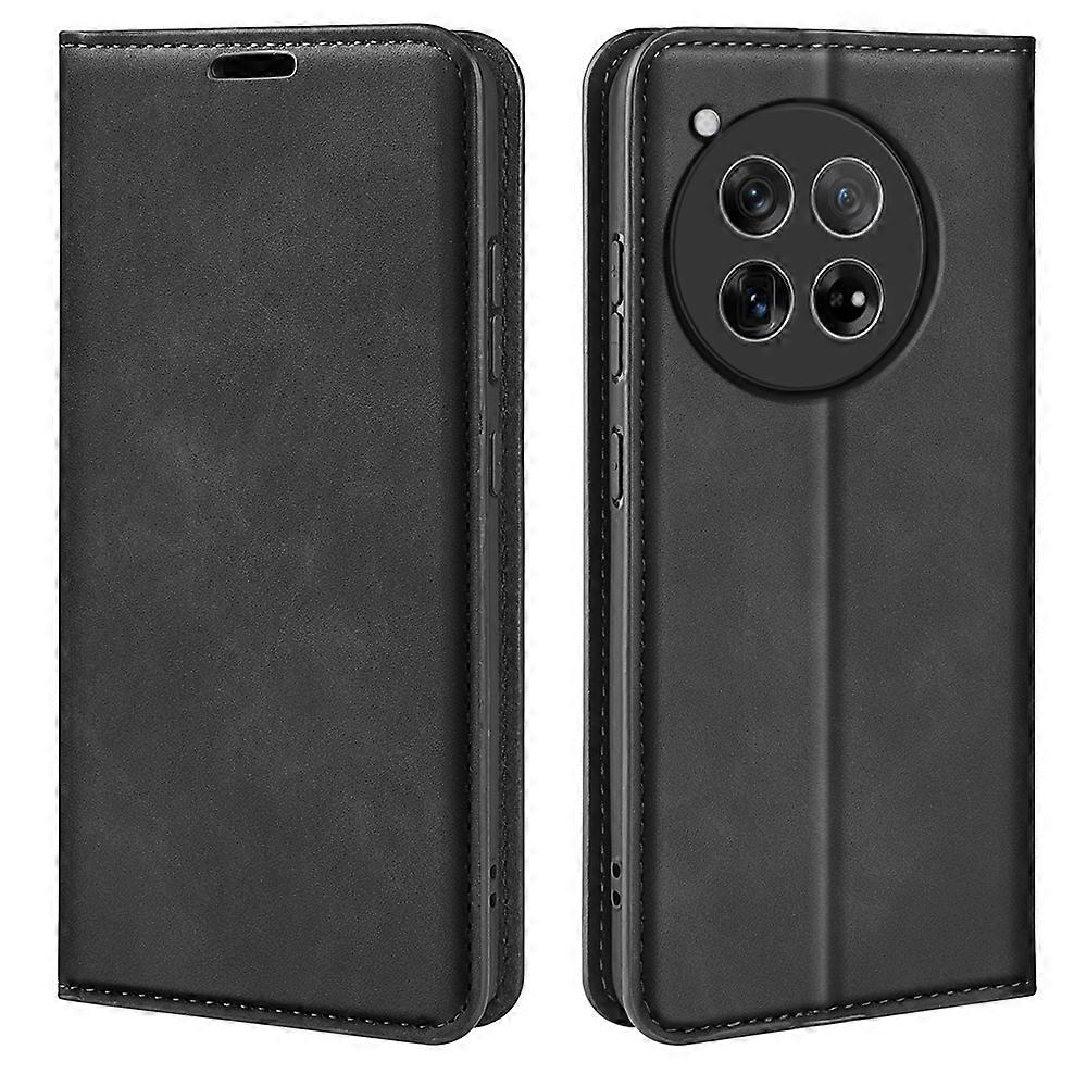 Retro-skin Magnetic Suction Leather Phone Case