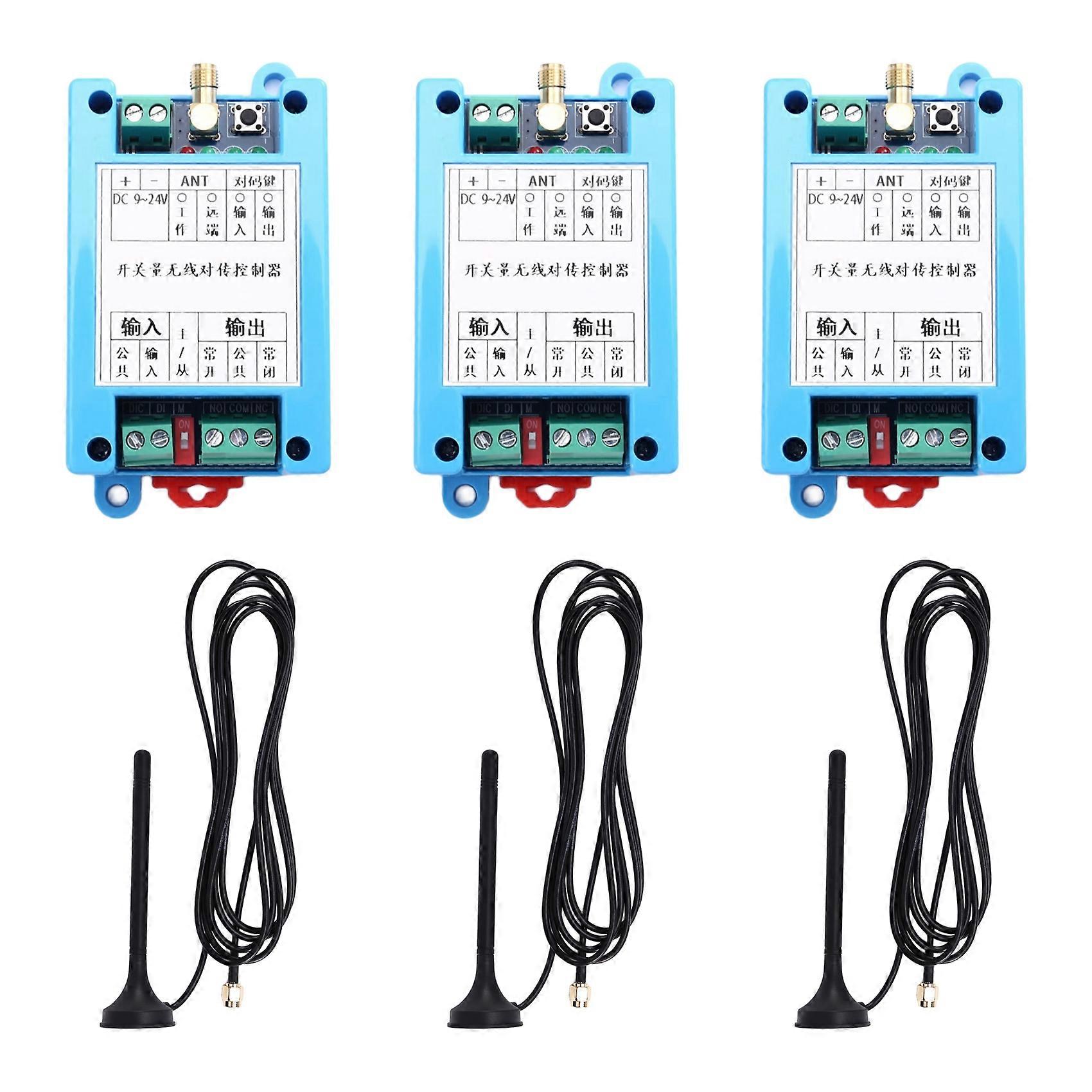 Lora Wireless Transceiver Remote Switching Data Transfer Switch Module 433M Data Transmission Radio Wall-Mounted