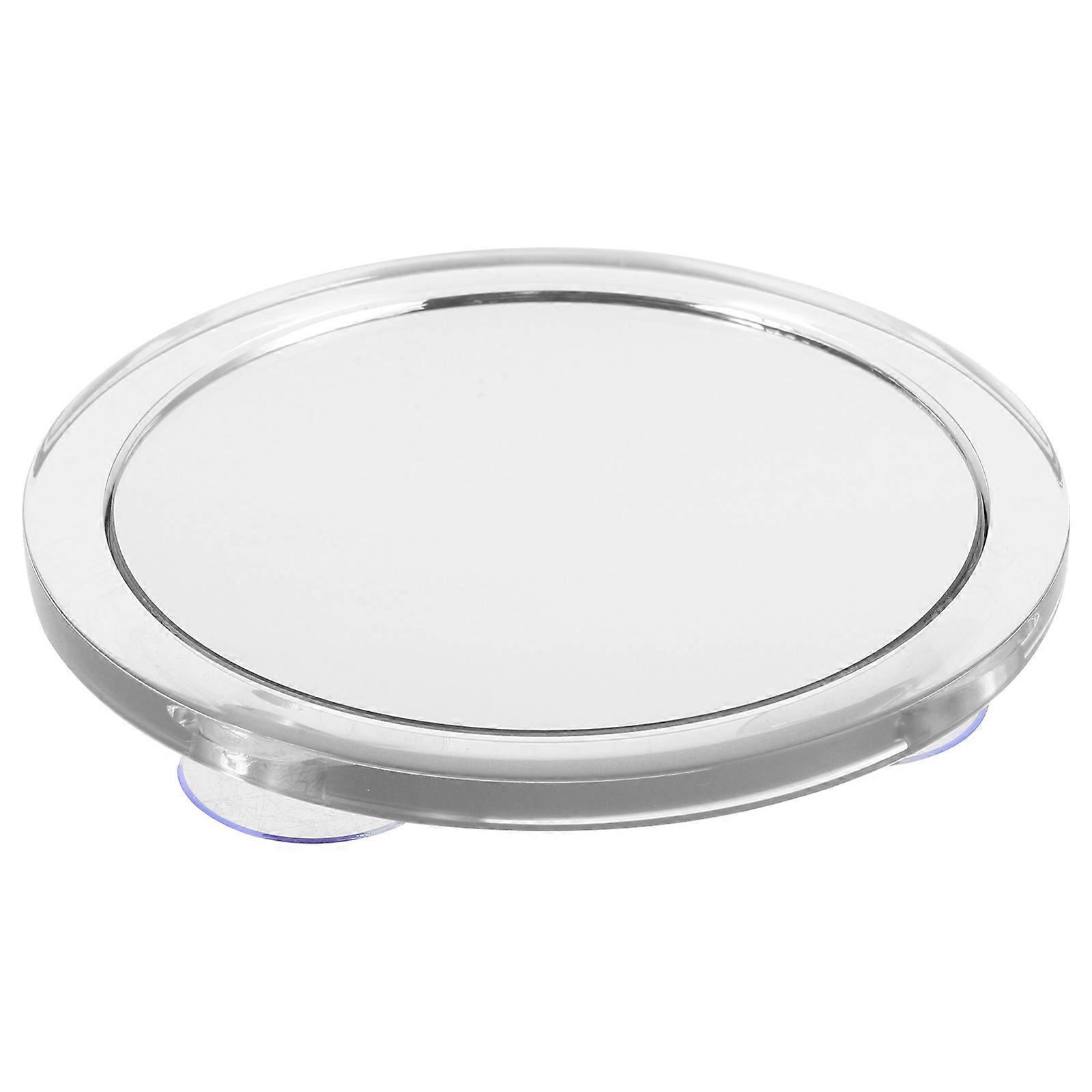 Magnifying Cosmetic Mirror with Suction Cup for Makeup 3Pcs Silver