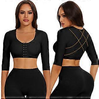 Women Arm Shaper Compression Sleeve Post Surgery Posture Corrector Tank Top Slim
