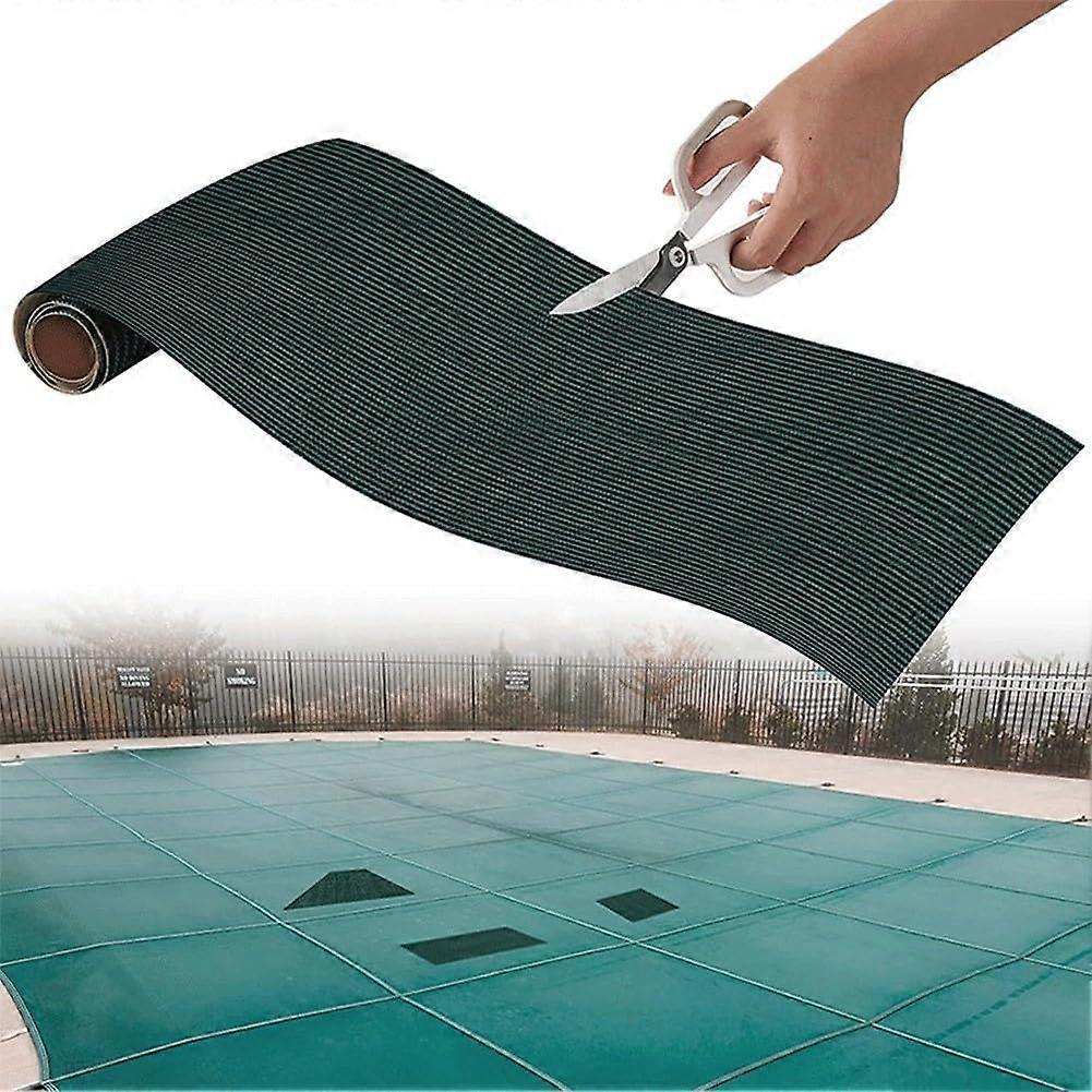 Pool Cover  Kit Waterproof TearProof Patch for Inground Swimming Pool Safety Cover