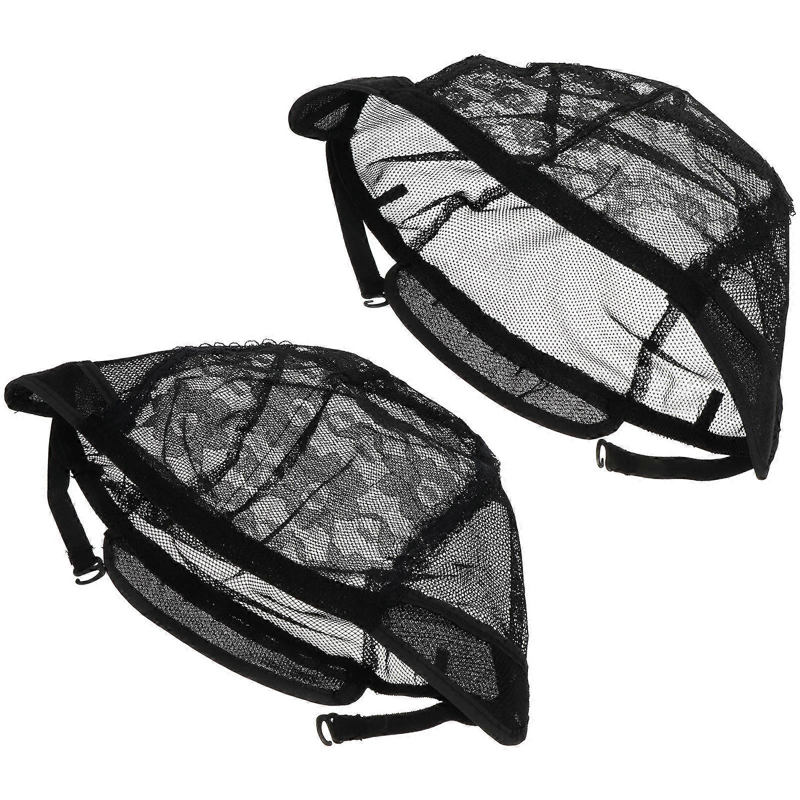 U Type Mesh Wig Caps Advanced Material Prevent Breakage One Size 4Set