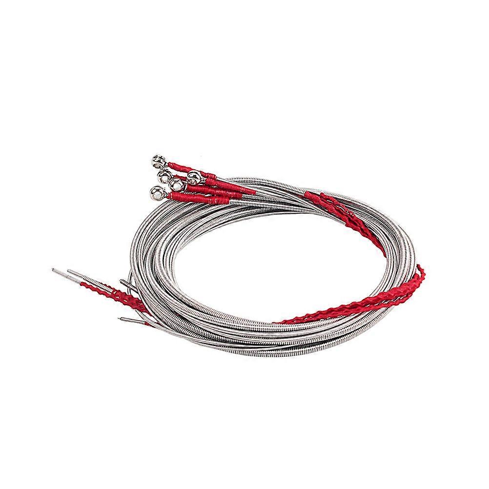 5Pcs Bass String Metal Replacement Strings for 5 String Bass Guitar