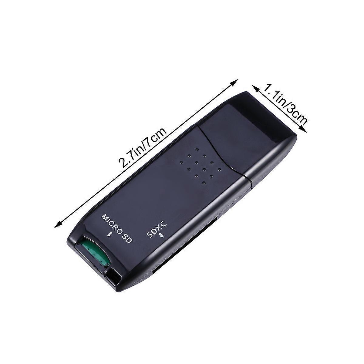 USB 3.0 Multi 2 in 1 Card Reader for Data Reading with Otg Adapter