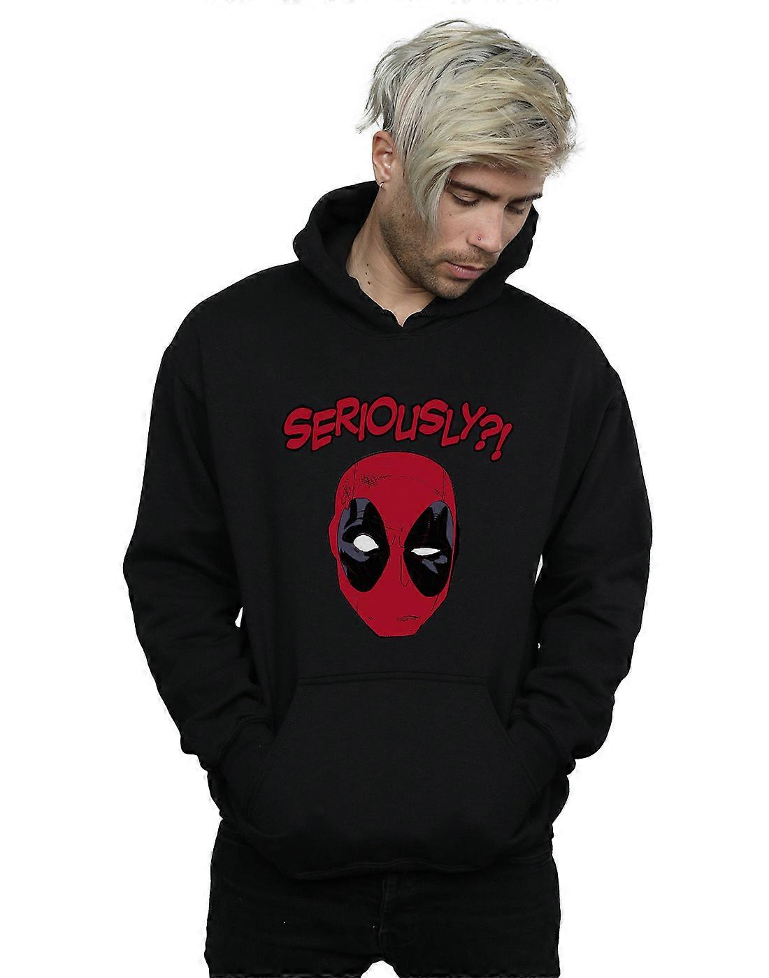 Marvel Men's Deadpool Seriously Hoodie