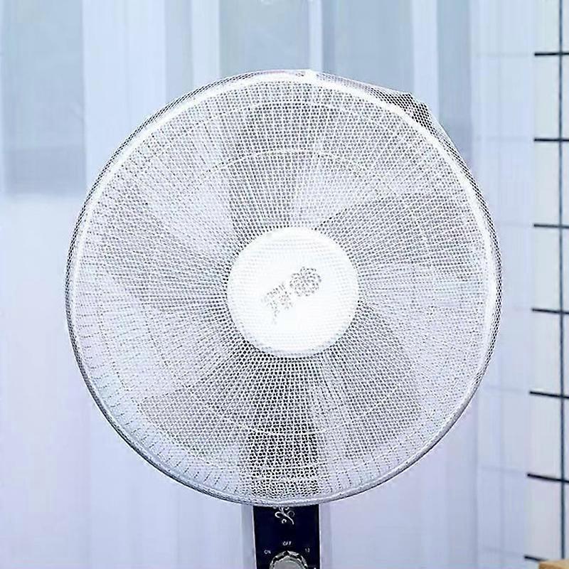 Protetor de dedos infantil para ventilador elétrico, rede anti-beliscão, capa protetora para ventilador redondo de 16/18 polegadas (universal).