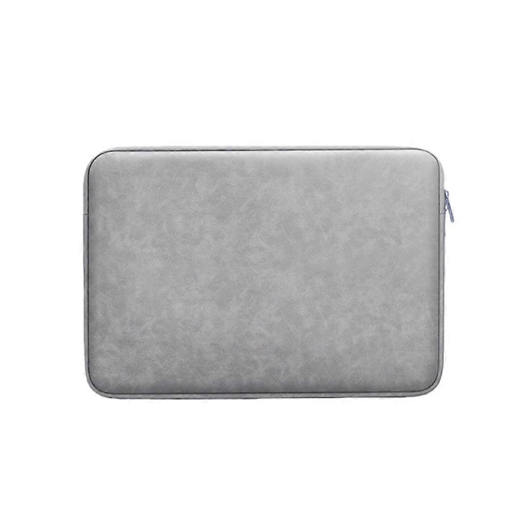 PU Suede Laptop Sleeve Case Business Notebook & Tablet Protective Inner Bag with Soft Lining