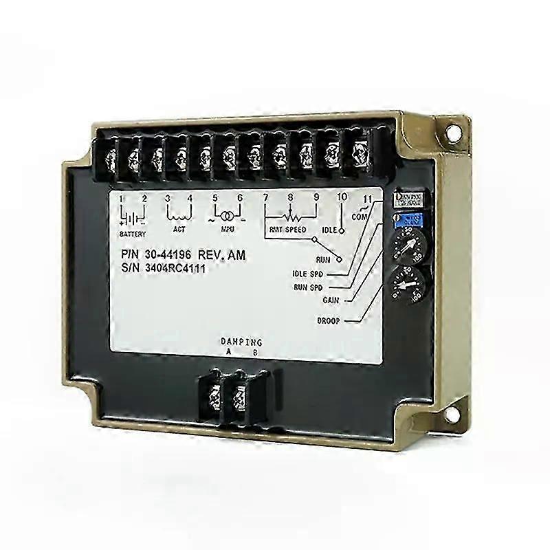 2X 3044196 Generator Speed Control Unit Engine Speed Controller Governor 30-44196