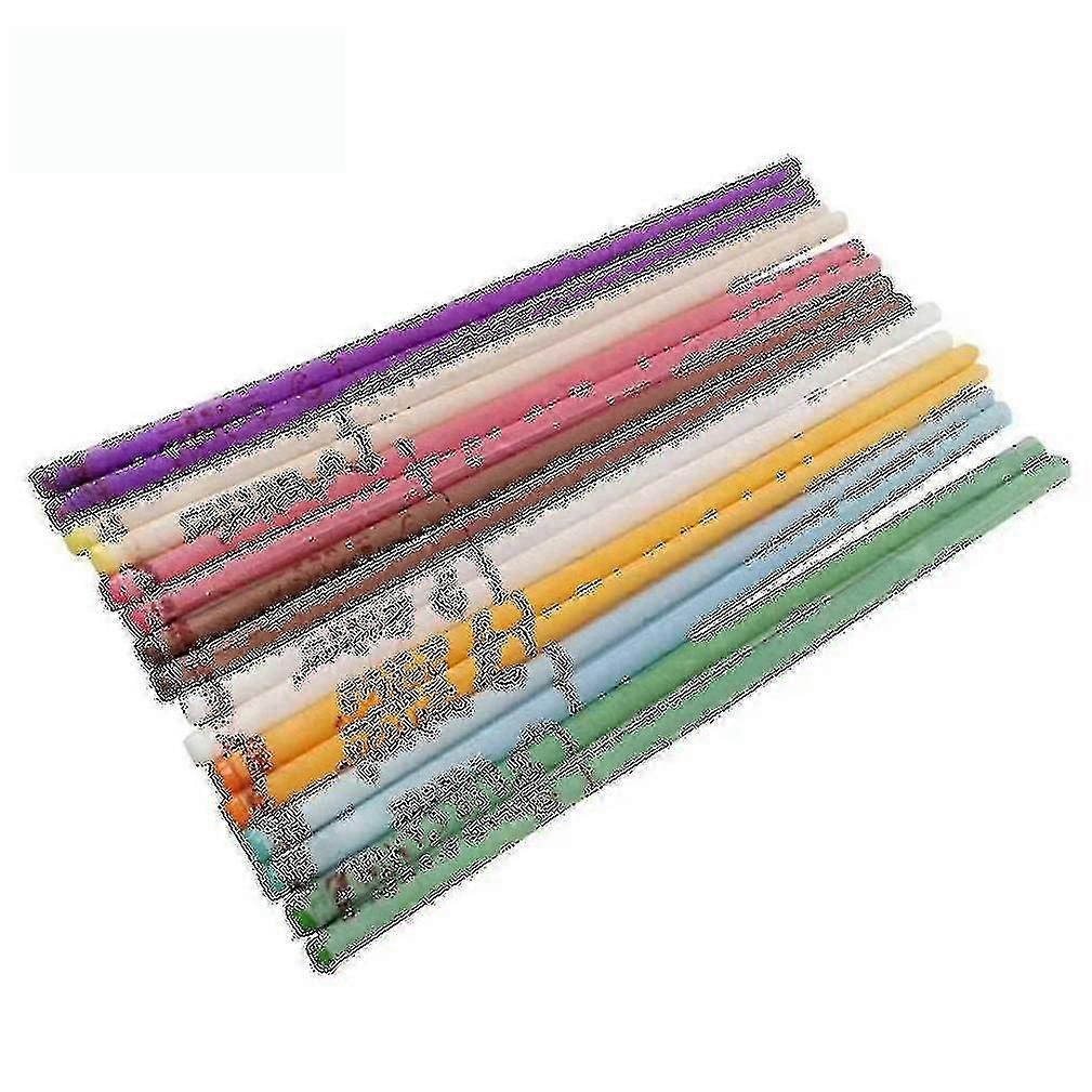 100pcs aromaterapi øre stearinlys bivoks rett øre voksfjerner