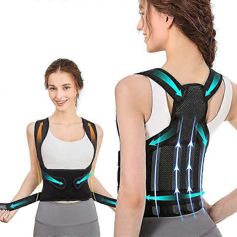 Kids & Teens Posture Corrector - Updated Upper Back Support for Better Posture