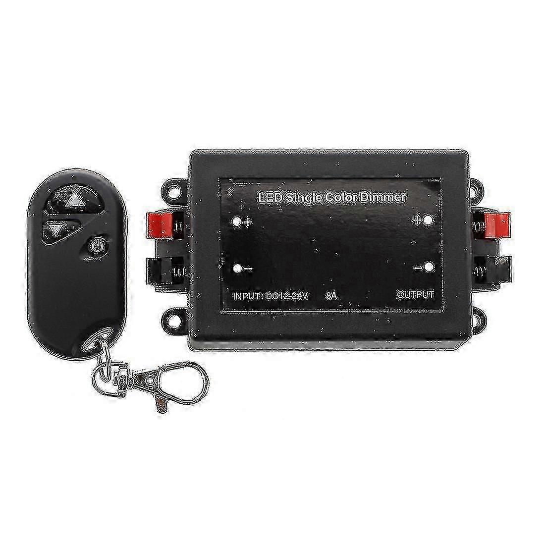 LED brightness controller with wireless remote for 12V single color lights Edition 0121