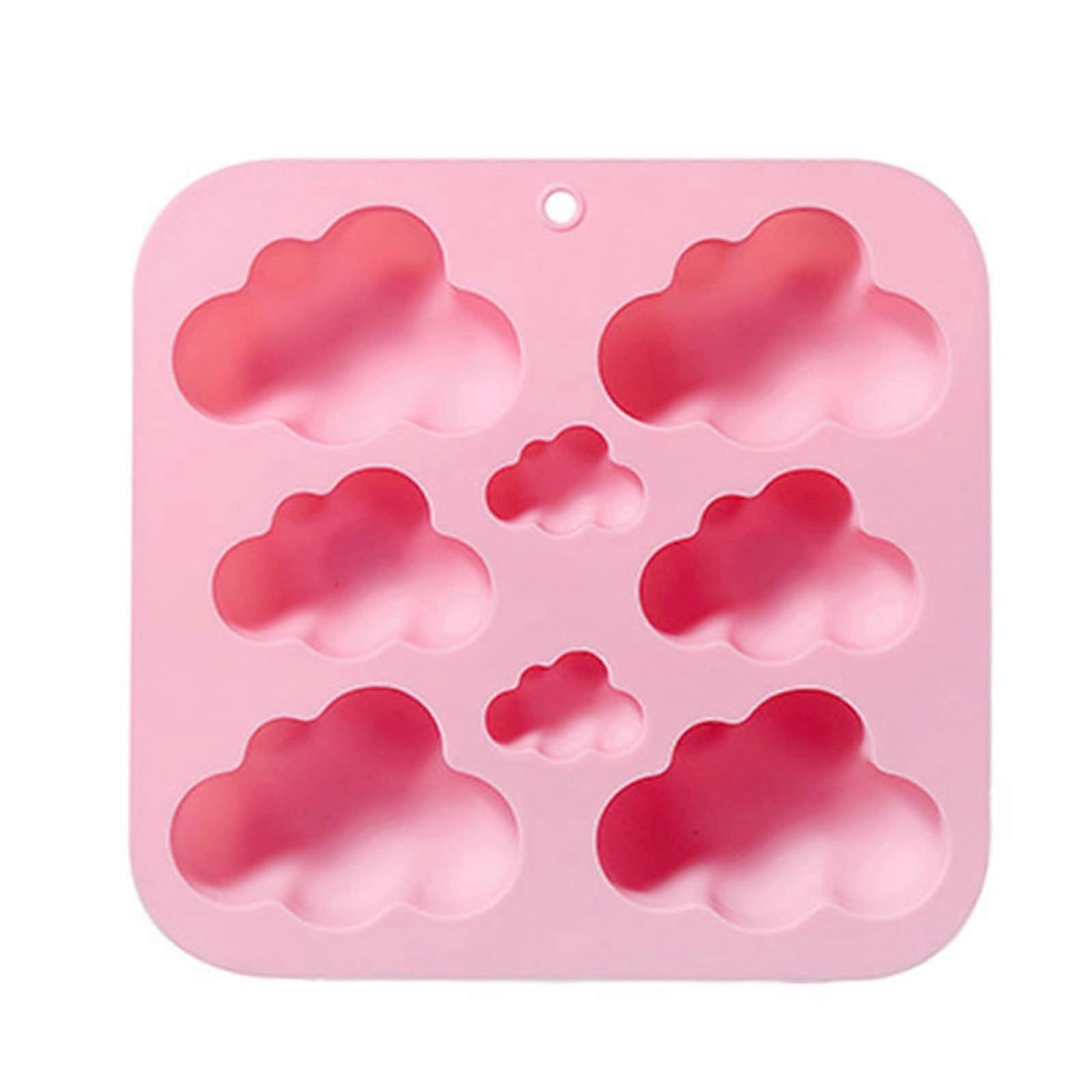 Cloud Shape Silicone Fondant Mold Cookie Cutter for Easy Cake Decorating and Baking