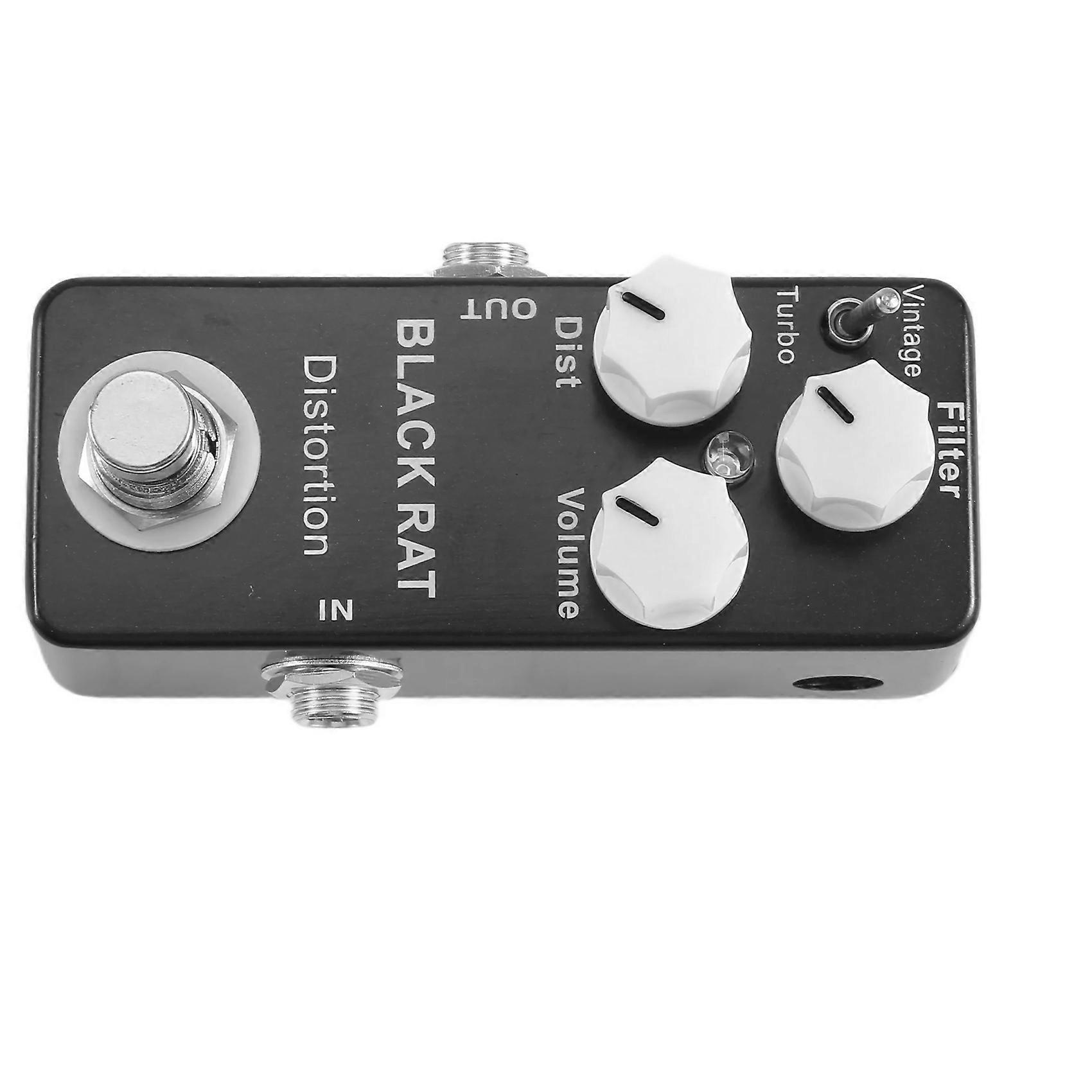 Mosky Black RAT Distortion Mini Gitarren-Effektpedal