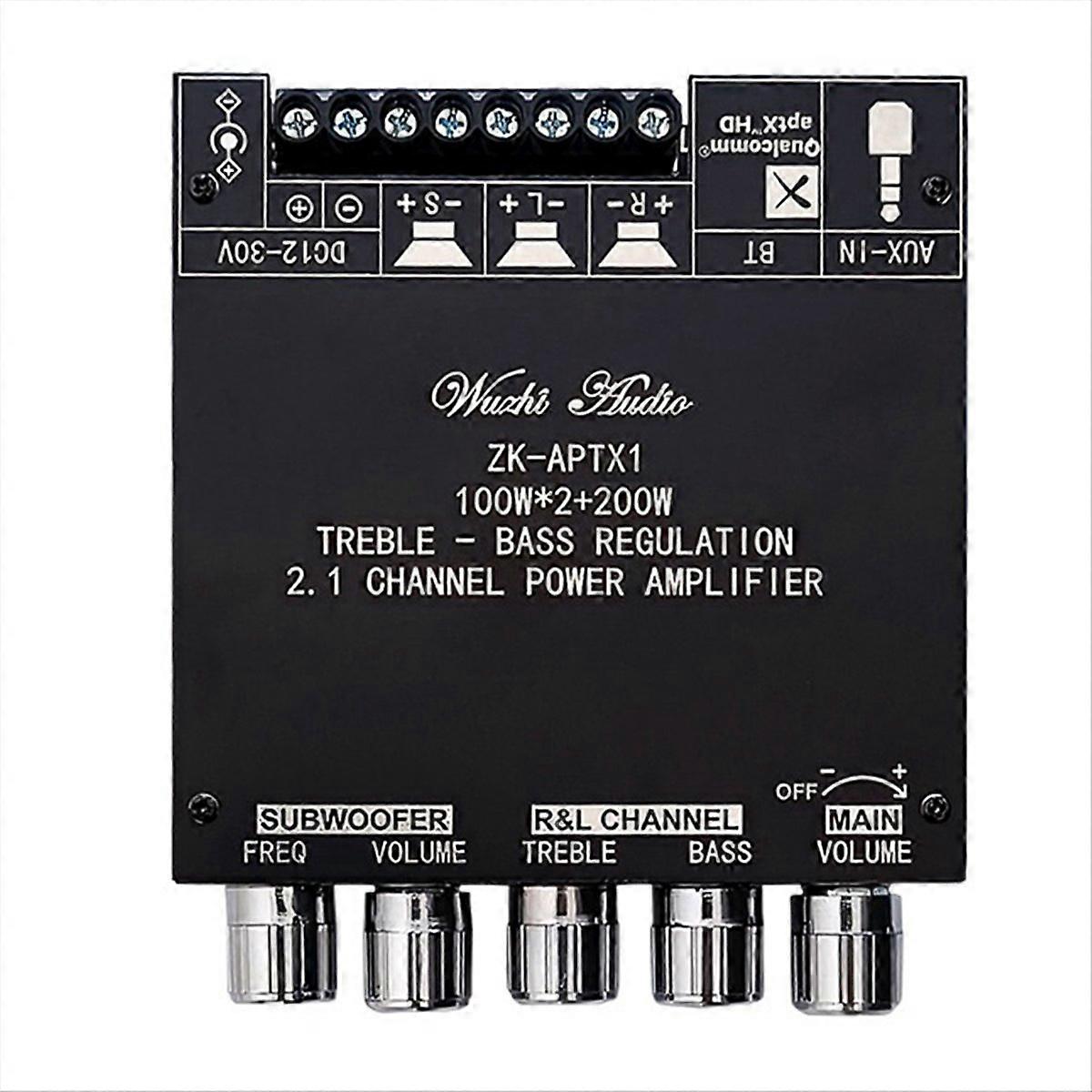 -APTX1 BT Digital Amp 2.1CH BT Amp Board 100W+100W+200W, B