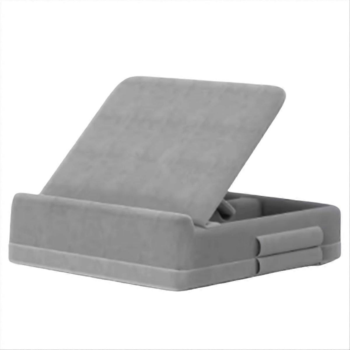 Tablet Pillow Stand with Storage Foldable for Holder