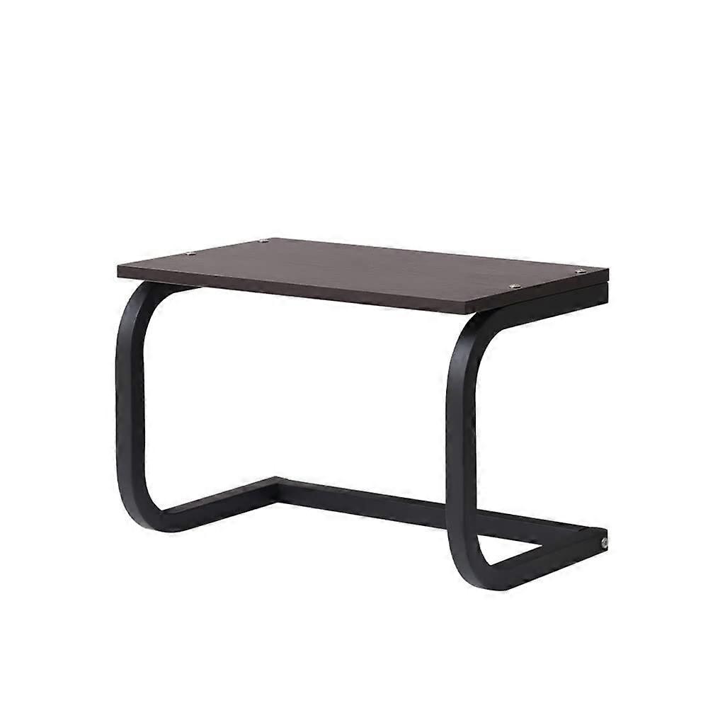 Small Printer Stand for Desk, Compact Desktop Organizer with Storage Shelf for Office