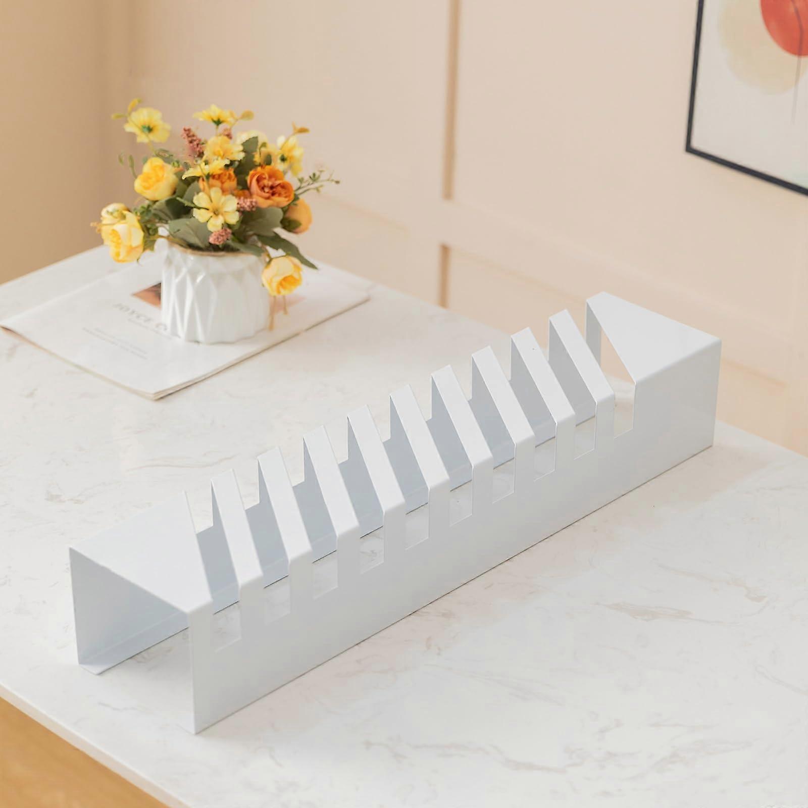 Tile Display Rack with Dual Display Modes, SpaceSaving Tabletop Tile Sample Holder for Easy Browsing