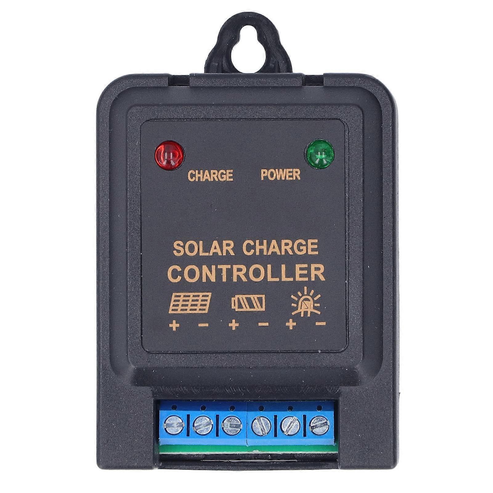 Solar Charge Controller 6V 12V PWM with Automatic Light Control and Multiple Safety Protections