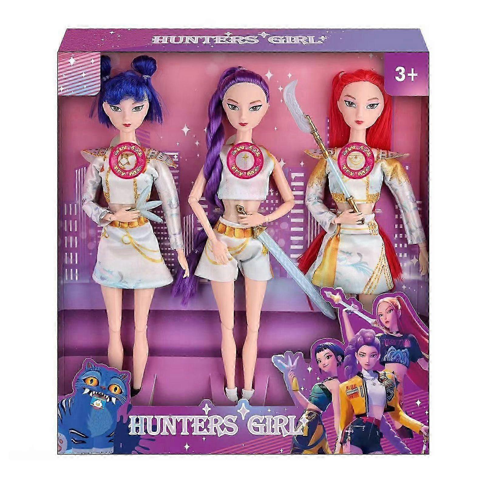 Poupées Sining Girls (1 à 3 pièces) - Figurines en vinyle à collectionner, cadeau d'anniversaire ou de Noël pour les enfants fans.