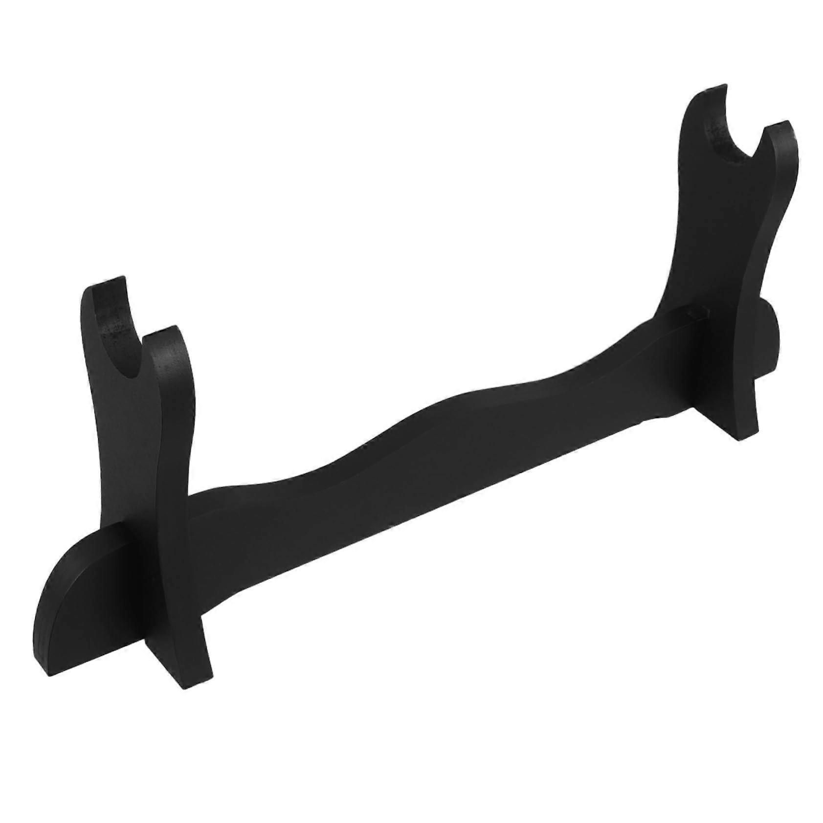 Bamboo Flute and Sword Display Stand, Multifunctional Desktop Rack with Stable Bamboo Structure