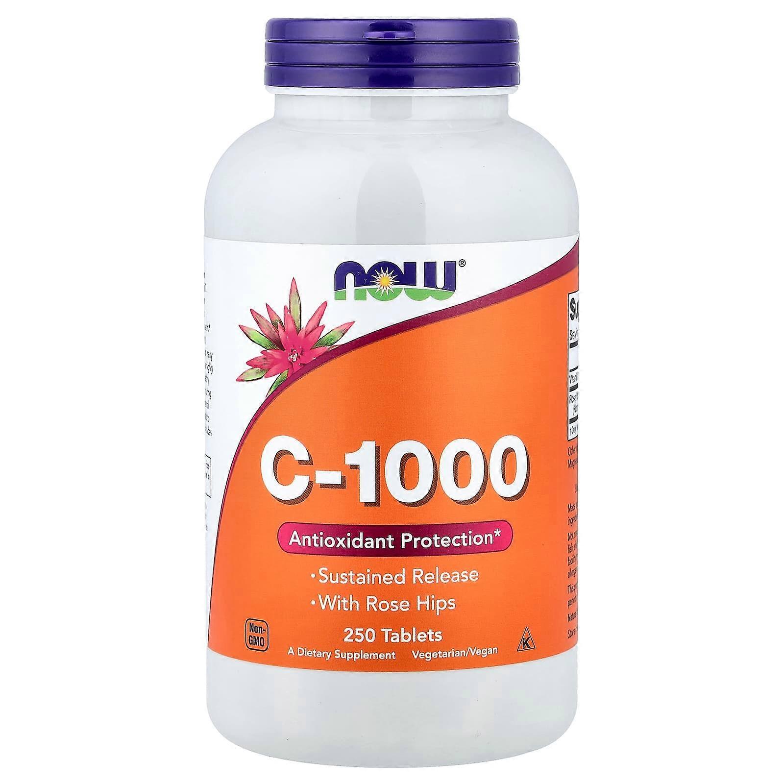 Now Foods, C-1000, 250 Tablets