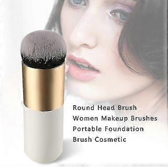 Round Head Brush Women Makeup Brushes Portable Foundation Brush Cosmetic