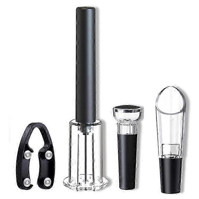 Pneumatic Wine Bottle Opener Set | Efficient Cork Removal Tool
