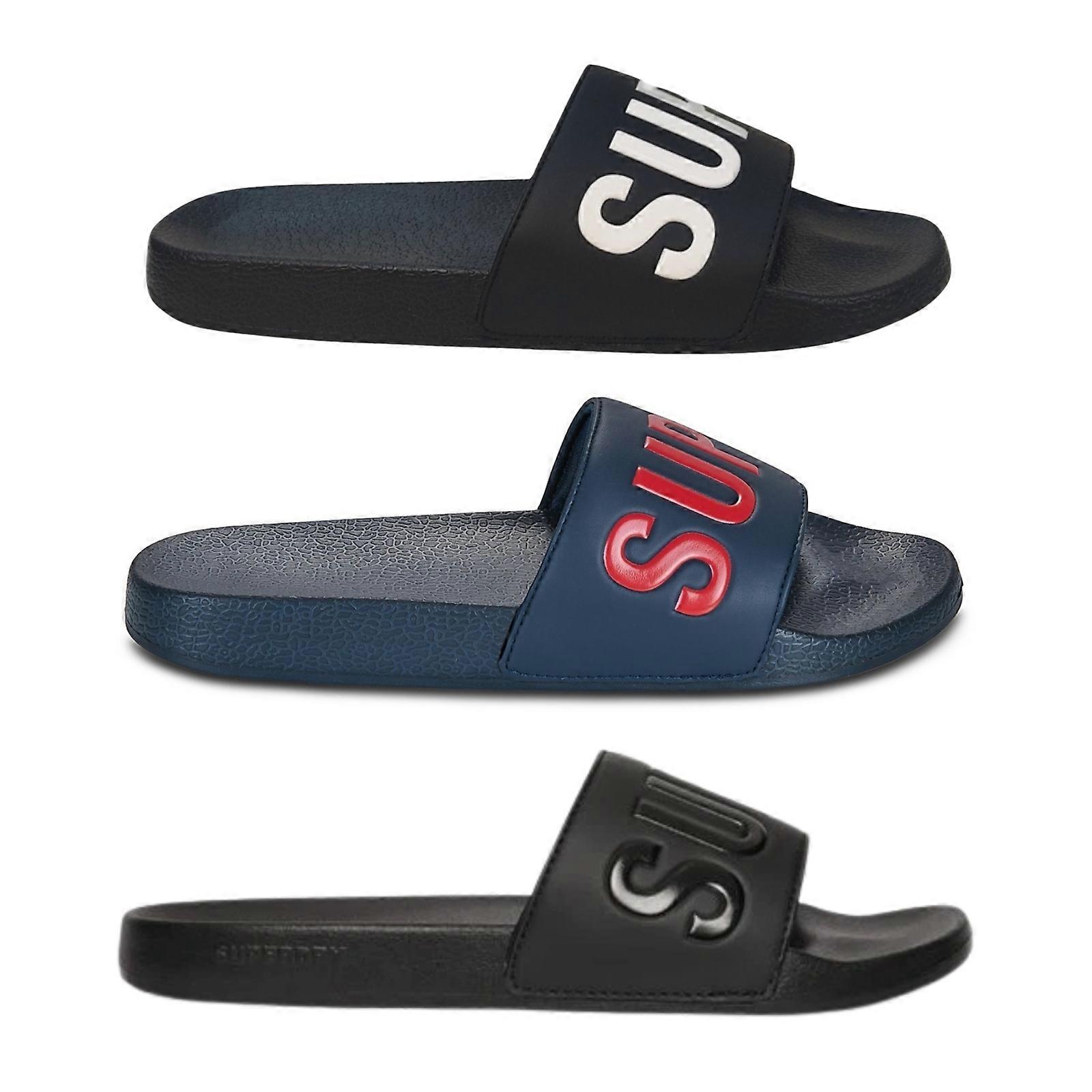 Mens Superdry Pool Slides
