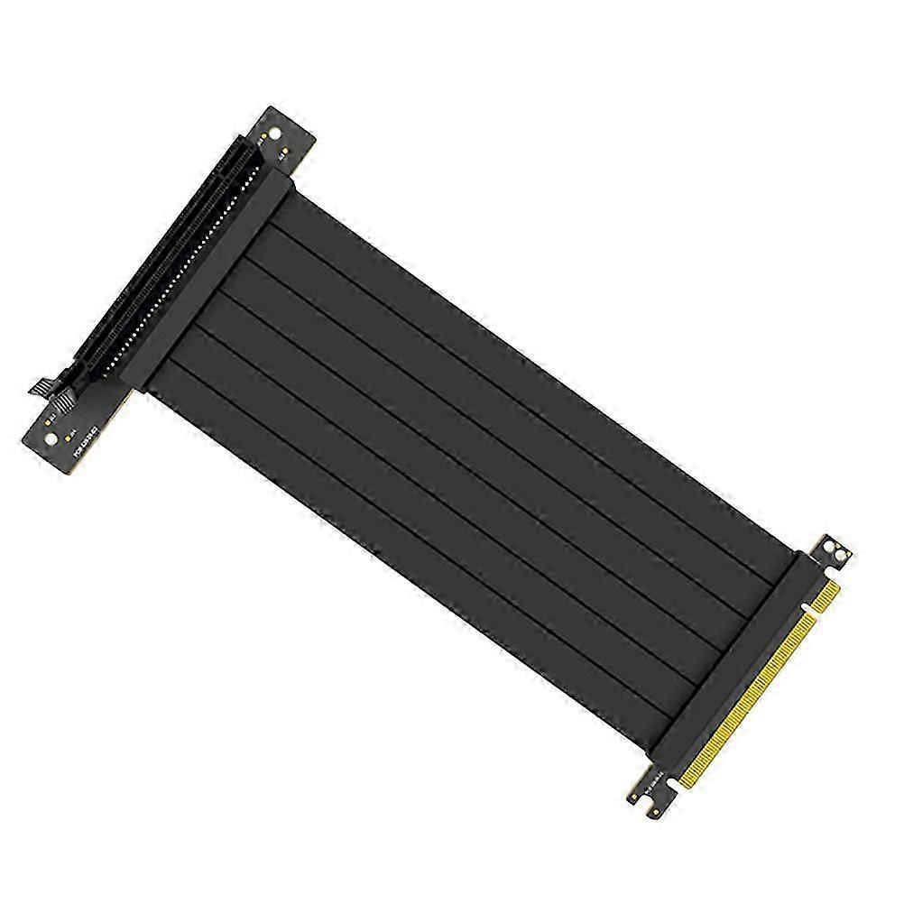 Pci Riser Cable for Computer Use 90 Degree 50Cm Black Copper