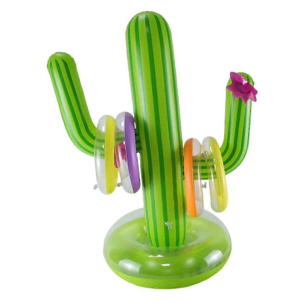 Inflatable Cactus Toy for Playing 1Set Beach Summer Game Supplies