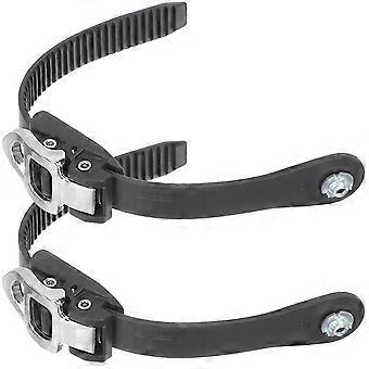 2 Pcs Ski Accessories Snowboard Binding Strap Skates Shoes Buckle Strap Ice Skates Straps Inline Roller Strap Screw_mpn