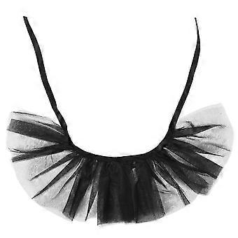 Vintage Tulle Ruffled Collar compatible with Women Clown Costume Accessory Vintage Renaissance Tulle Ruffled Collar Renaissance Collar