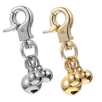 Assorted Color Pet Pendant Accessories Dog Collar Bells for Training 10Pcs