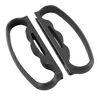 Boxing Grip Set for Nintendo Switch Fitness Boxing Game, Ergonomic Comfort Controller Hold (Black+Black)