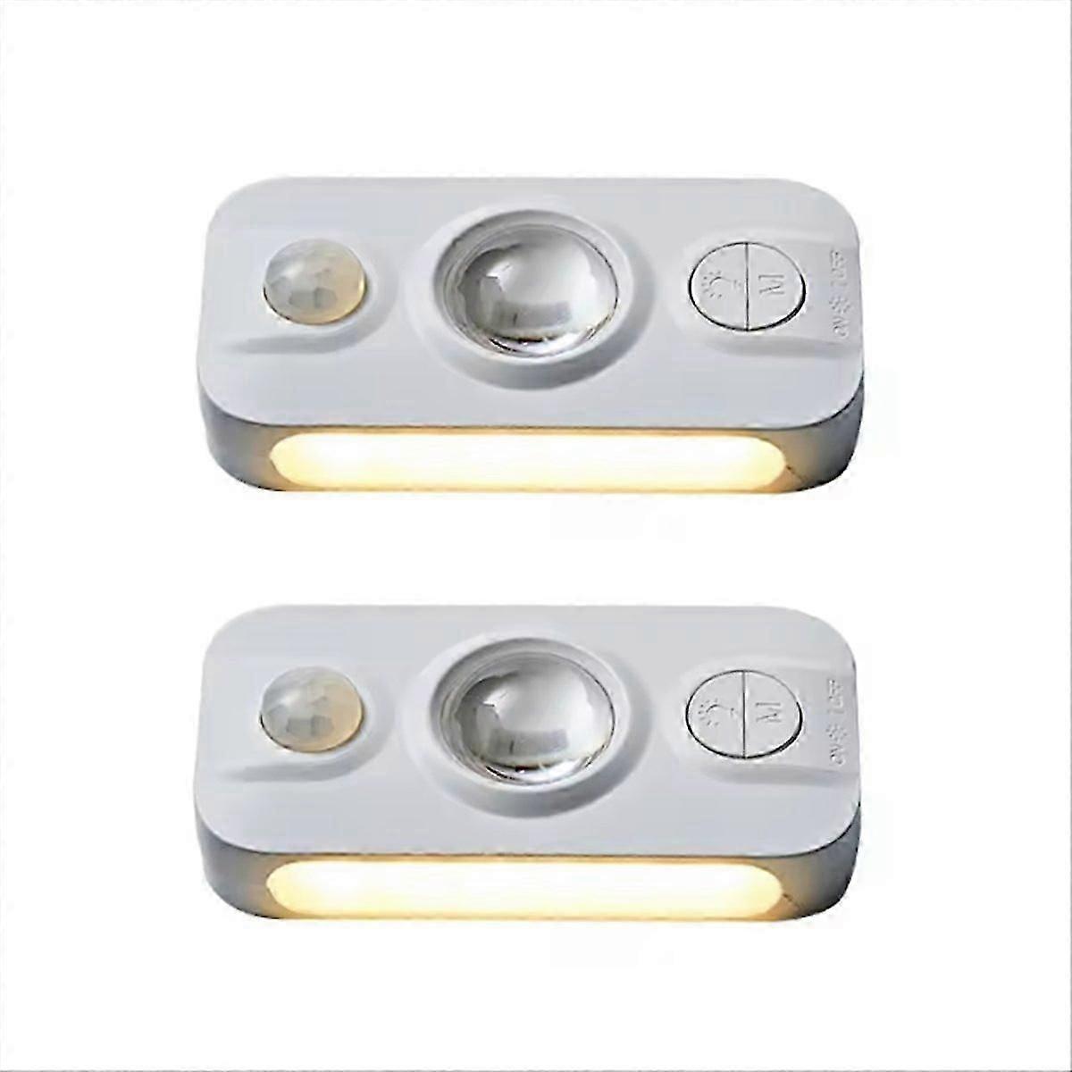 Motion Sensor Light LED USB Rechargeable Night Light 2PCS